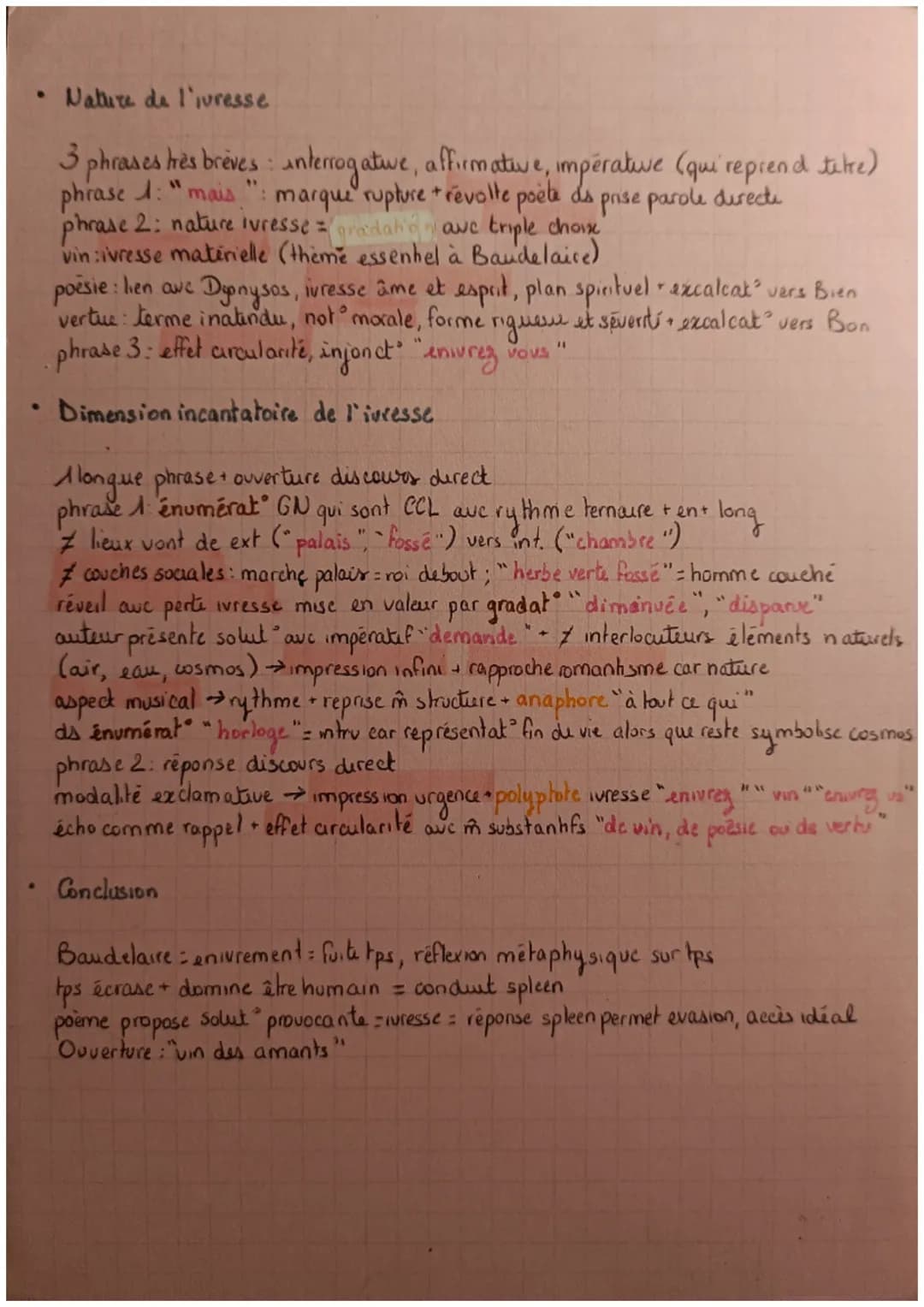 Parcours modernité poétique ?
●
Intro:
Baudelaire autour majeur 19ºs, plusieurs mouvements 1. téraire : romantisme,
parnasse, symbolisme
Apr