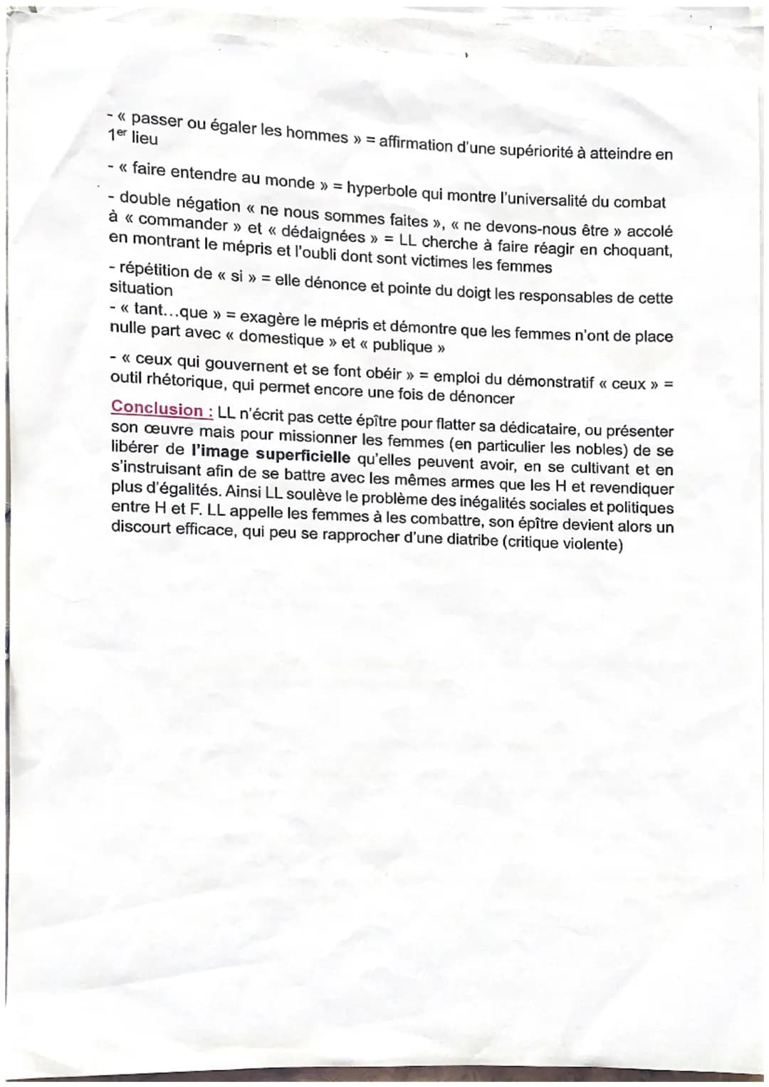 Texte 1
Louise Labé, Épître dédicatoire à Clémence de Bourges (1555)
Cette lettre de Louise Labé dans laquelle elle dédie son œuvre à son am