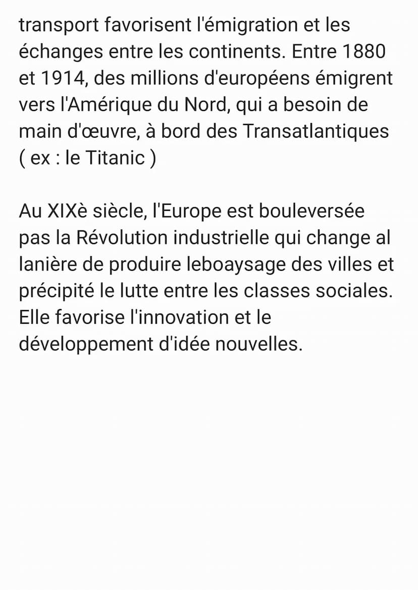 INTRO:
Aux XIXè siècle, l'exploitation des mines de
charbon bouleversé les société
européennes : c'est la Révolution
industrielle.
La révolu