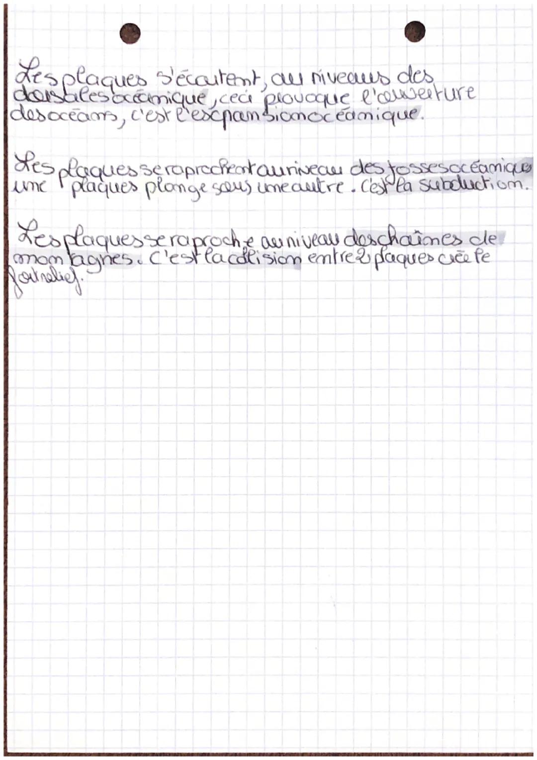 Seloua

ப
Chapitre 2: L'activité interme de la Terre.

les plaques Lithosphériques sont des fragement
rigides de la teve demvirom 100km
d'ép