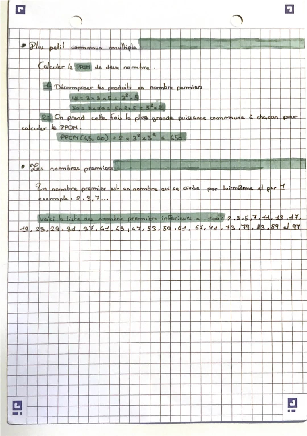 Maths
•Critère
de
divisibilité
G
Un nombre entier est:
→ divisible par 2 si son chiffre des
unités est:o, 2.46 ou &
-> divisible pars si son
