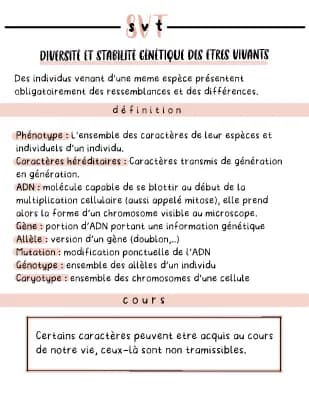 Know Diversité et stabilité génétique des individus thumbnail