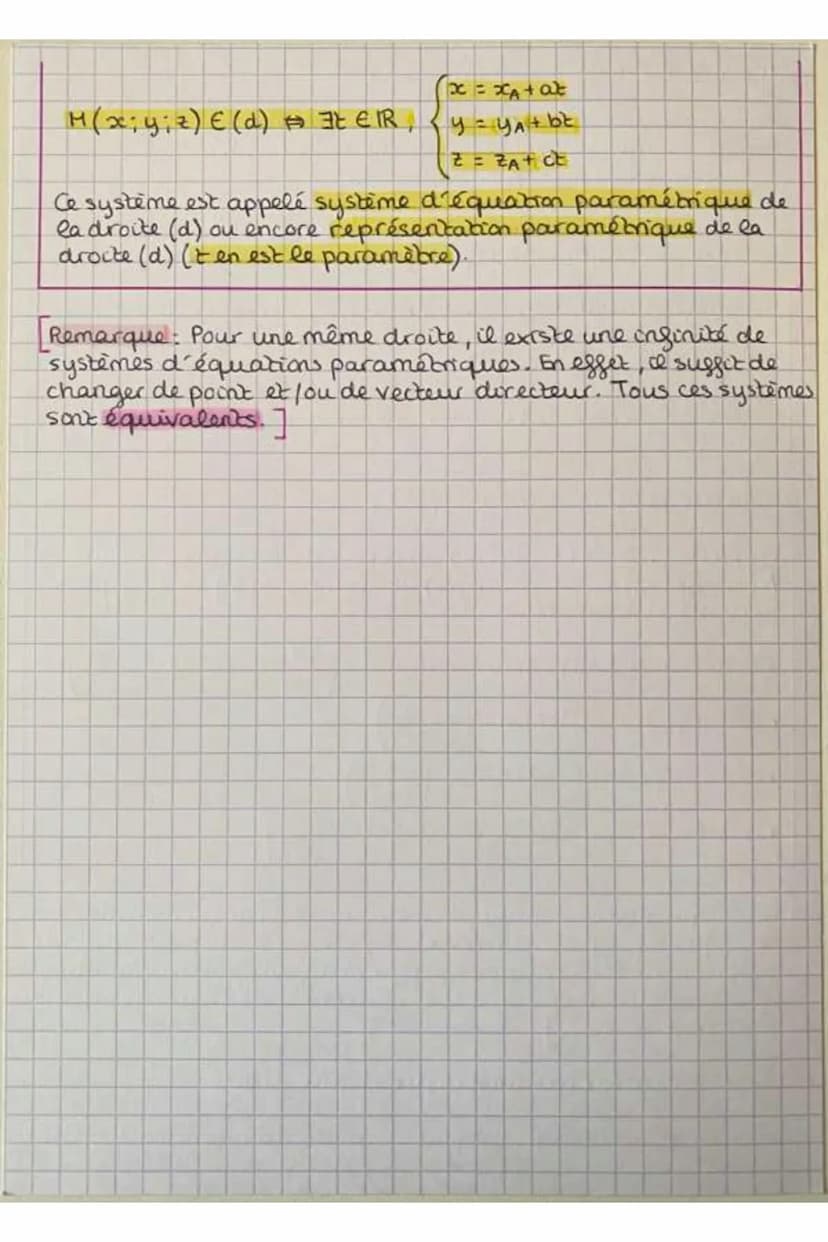 MATHS
CHAP. 3: géométrie dans l'espace
Ⓒ Vecteurs de l'espace
Vecteurs et translations.
Définition: Soient Met M' deux points de l'espace.
L