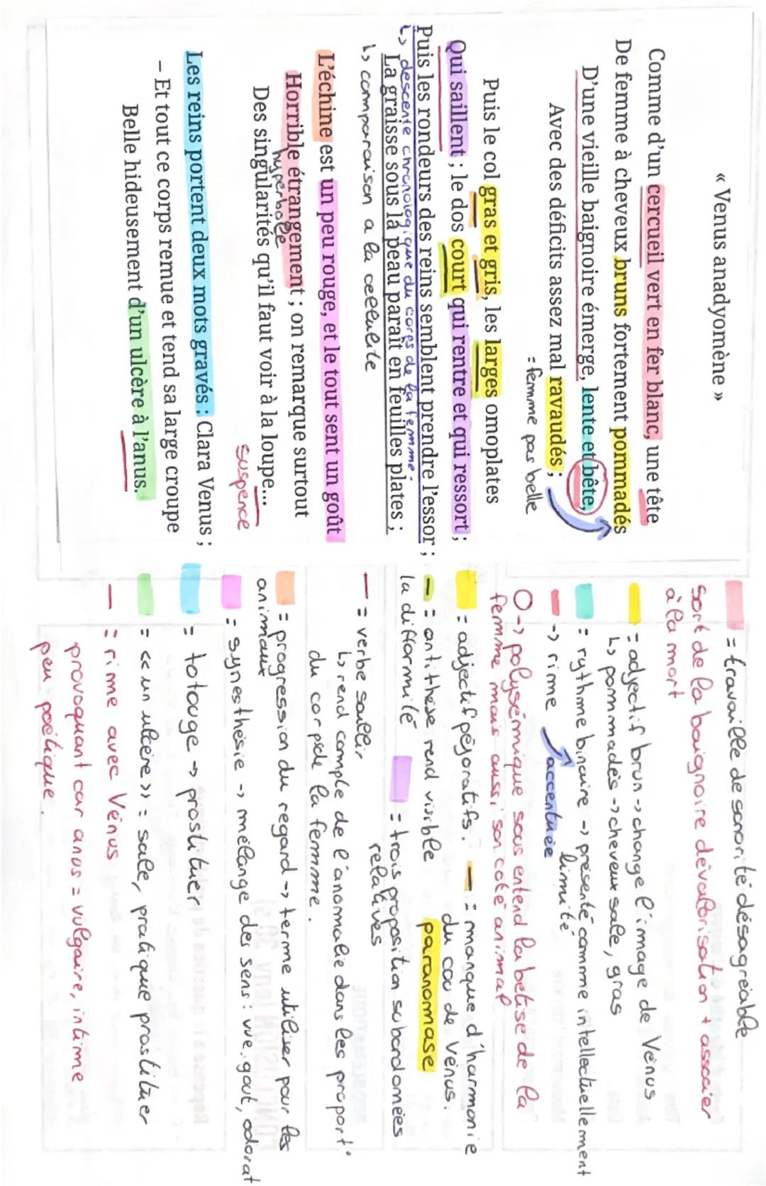 INTRODUCTION
Carte d'identité de l'oeuvre :
.
4
• titre Venus Anadyamene
auteur Arthur Rimbaud
date 1870
genre litteraire recueil de poemes
