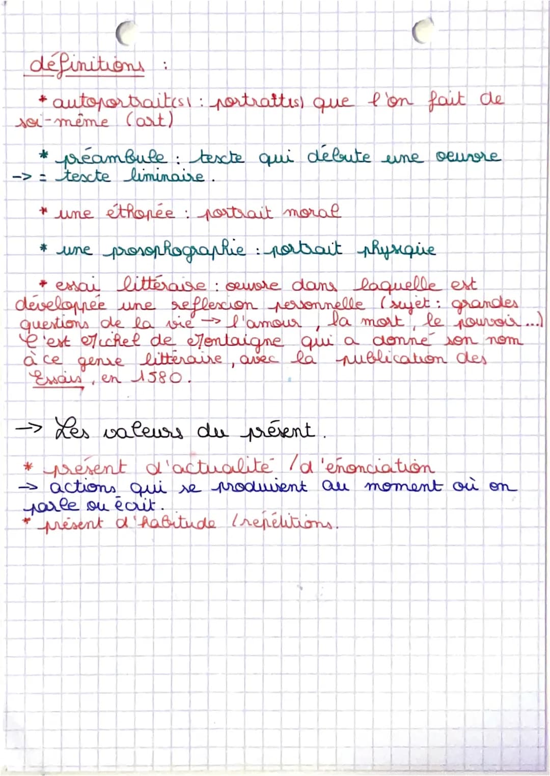 partic1.
Feapest Lina
Autobiographie et récit de soi
auto-soi-memē
autobiographie + journal intime
graphein écrire
bios la vie
C'est donc le