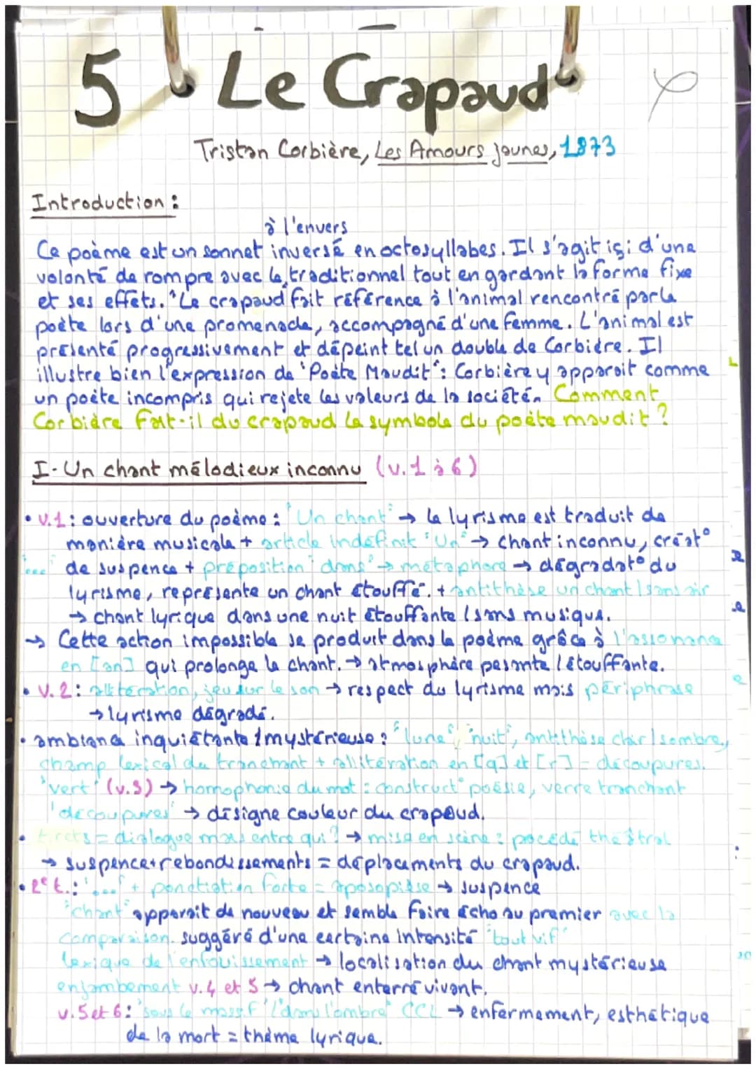 Le Crapaud de Tristan Corbière : Analyse et Explication Simple
