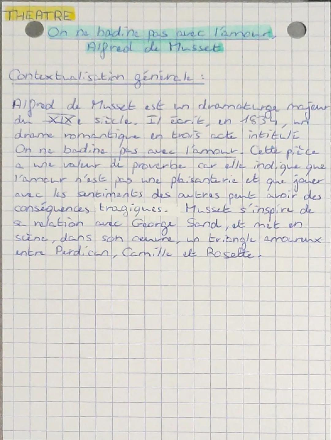 EAF2025 Texte L.L.10: MUSSET, On ne badine pas avec l'amour, II, 5, extrait, la tirade des nonmes, 1834
Acte II
Scène 5
Une fontaine dans un