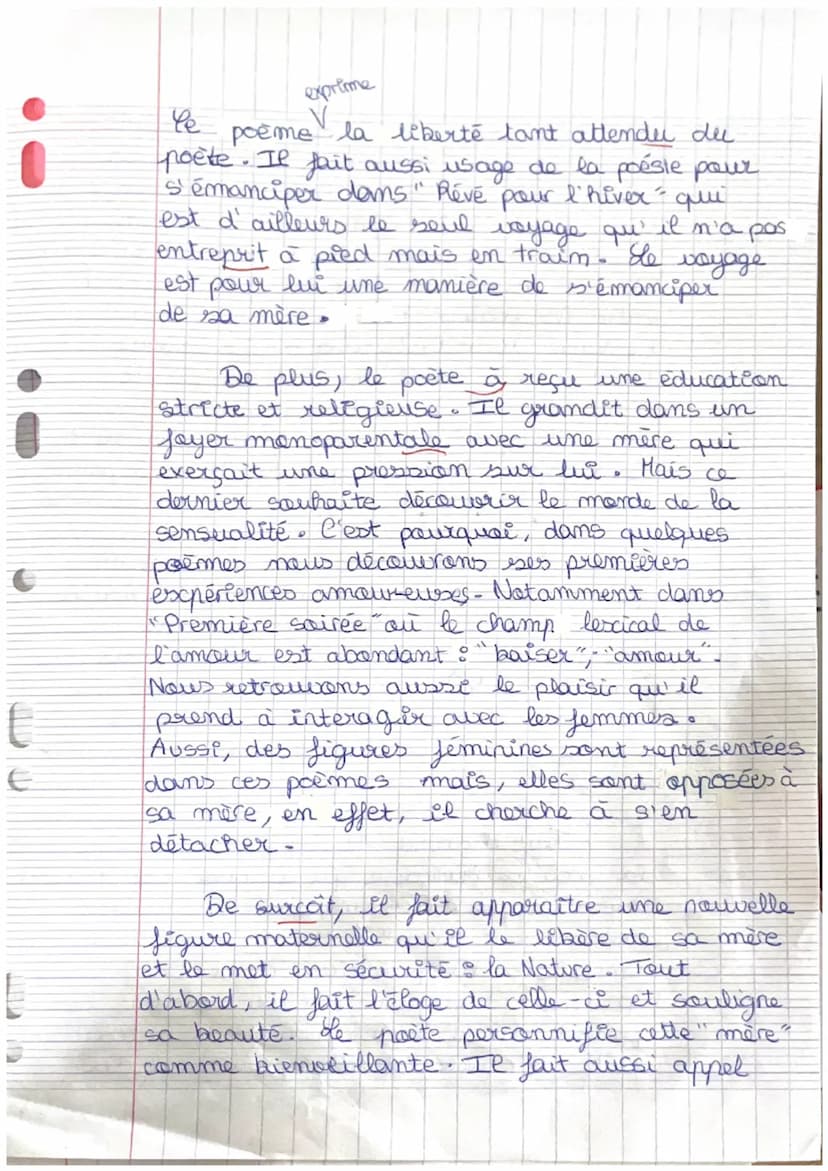 Français
Bac blanc
Très bon travail 19/20
E
"L'Homme en Rimbaud est libre"
sont les mots de Paul Verlaine lorsqu'il
décrit le jeune poète, A