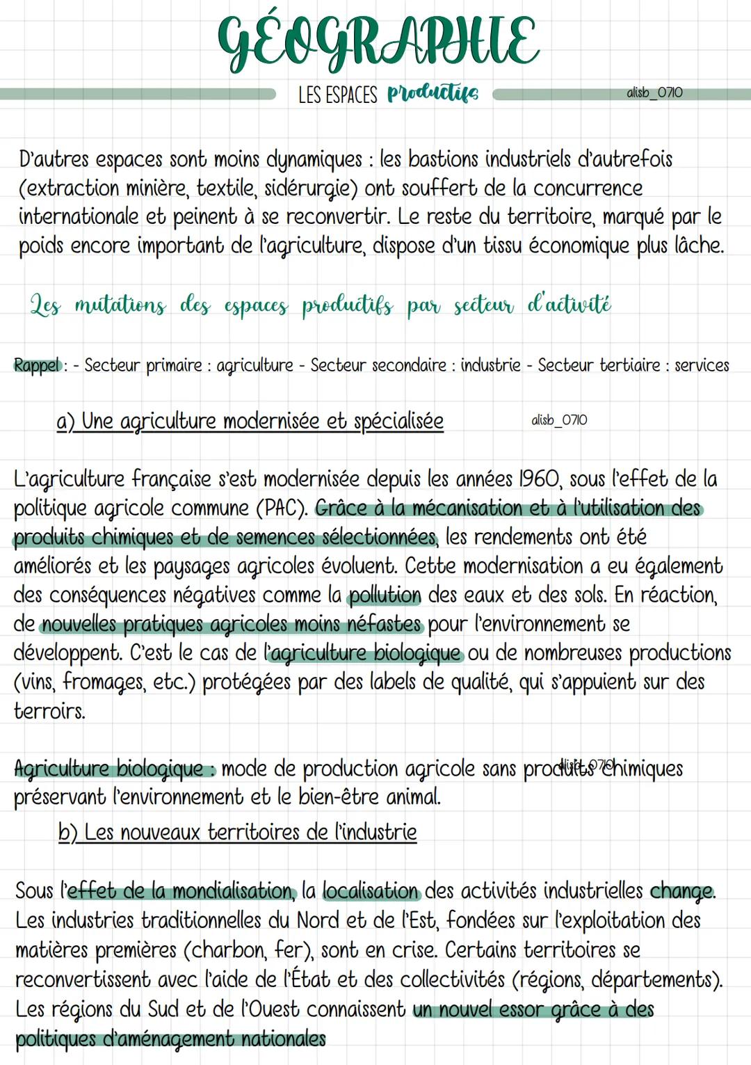 
<h2 id="agriculturebiologiquedfinition">Agriculture biologique : définition</h2>
<p>L'agriculture française s'est modernisée depuis les ann