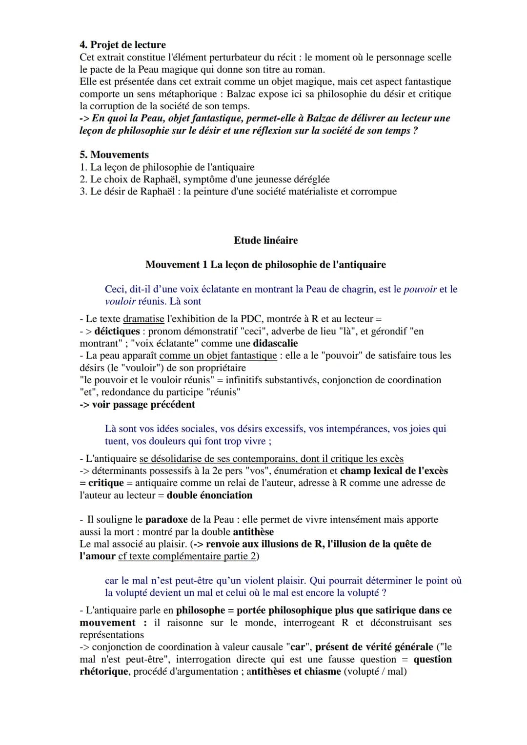 Balzac, La peau de chagrin, 1831
Les romans de l'énergie : création et destruction
Partie 1. Le Talisman
Texte 1: le pacte
Introduction
1. P