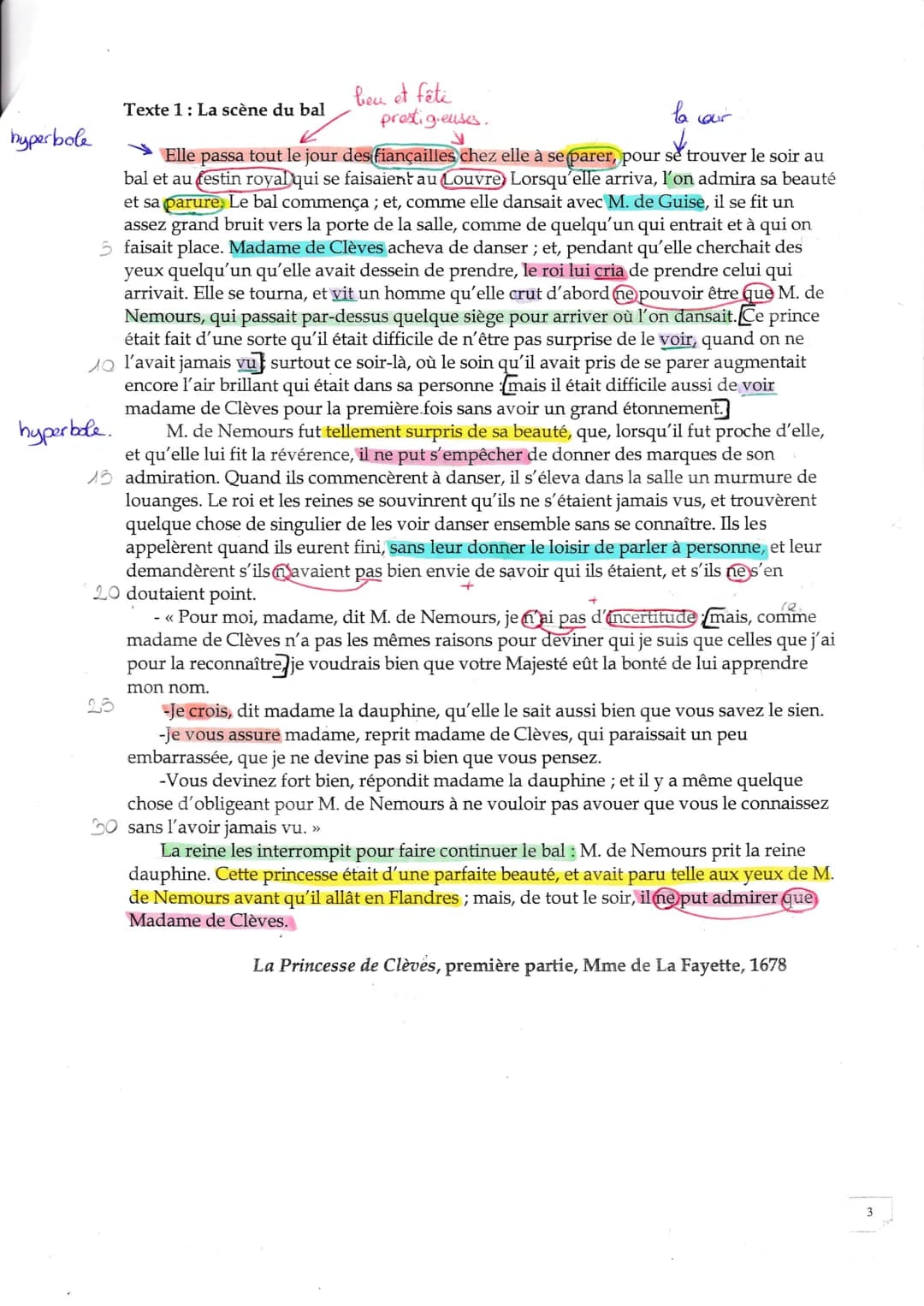 OBJET D'ÉTUDE N°2 : LE THÉATRE ET LE RÉCIT DU MOYEN ÂGE AU XXIe s.
Séquence n°2 : parcours, individu, morale et société.
TEXTE 1: « La scène
