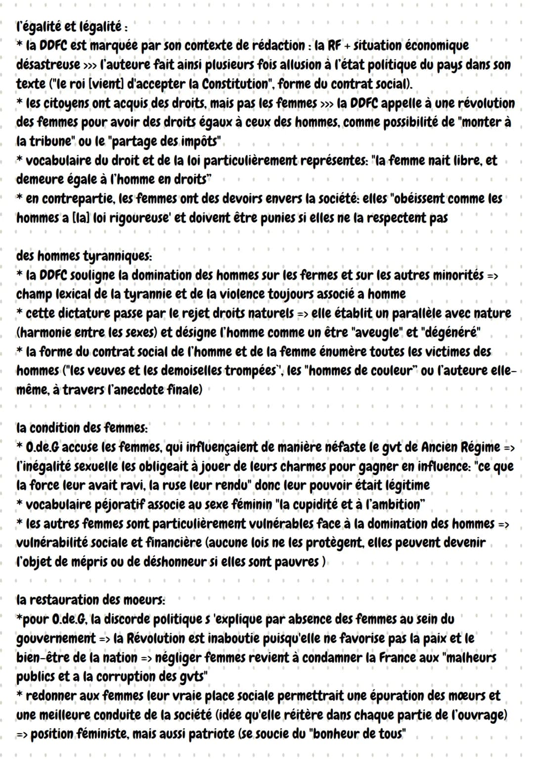 .
.
.
Olympe de Gouges
•
•
nait en 1748, sous le nom de Marie Gouze
étude négligée / femme de lettres
en 1767, veuve / part à Paris et devie