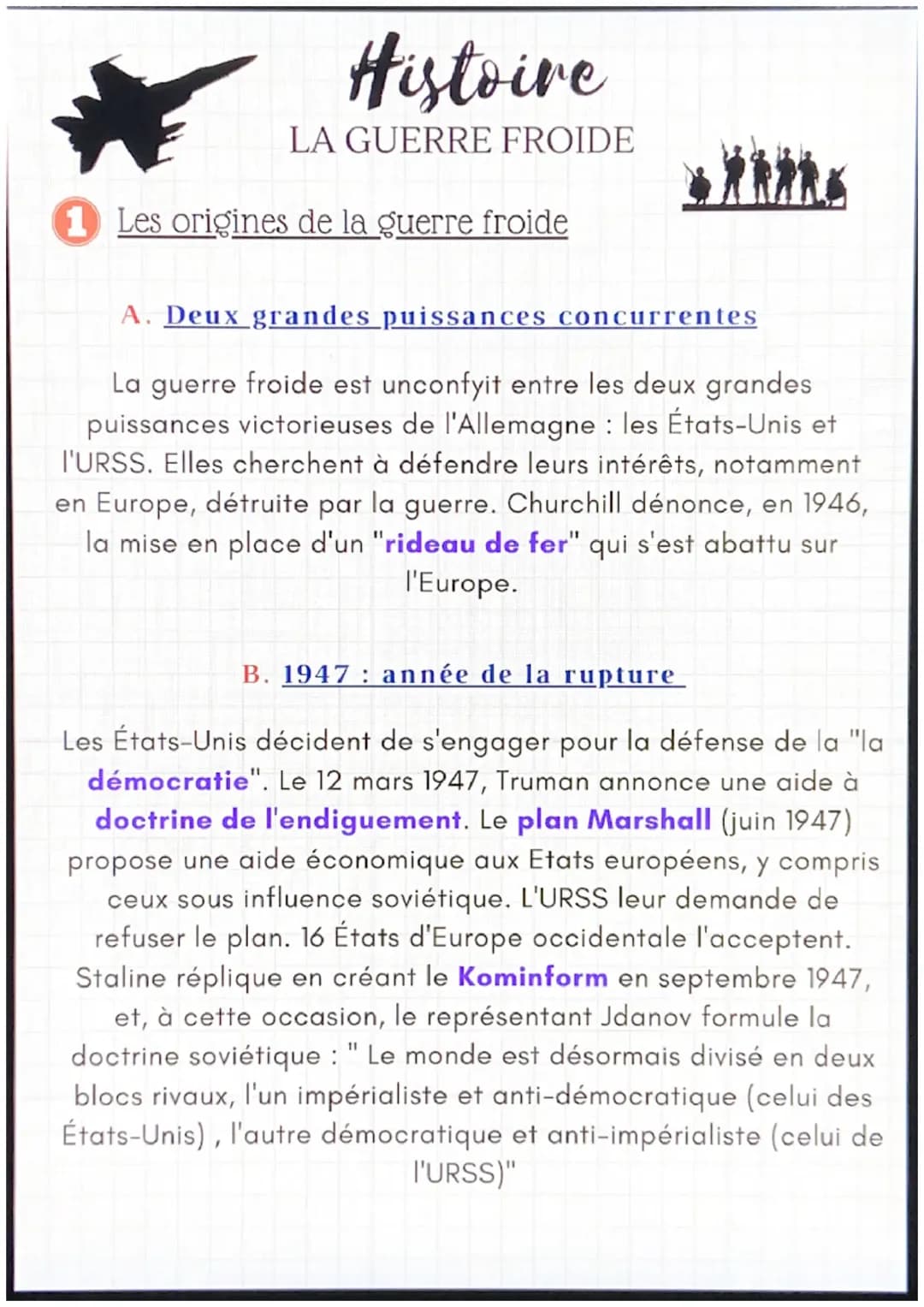 La guerre froide 