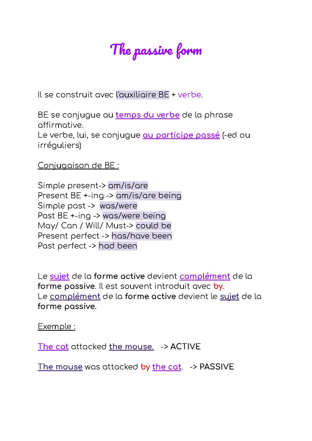 Understanding the Passive Voice in English: Examples and Exercises