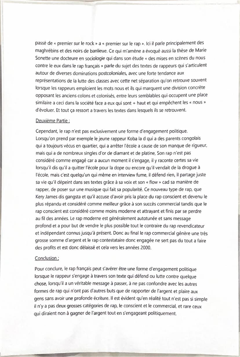 Introduction:
D'après le Figaro en 2021 les leadeurs du marché du streaming Spotify et Apple music
ont annoncé qu'encore une année le rap es