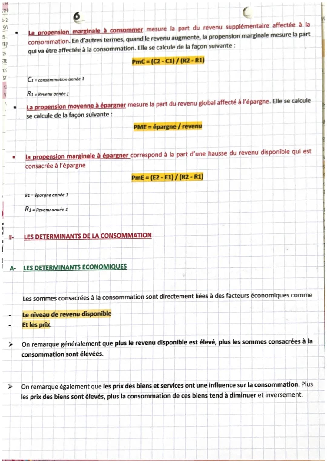 BODIC
économie
Is chapitre
24
TS
25
TE
26
TI
12
ST
12
12
ST
13
S
1
S
A.
B.
Introduction:
·
C
CHAP 7 L'ARBITRAGE ENTRE CONSOMMATION ET EPARGN
