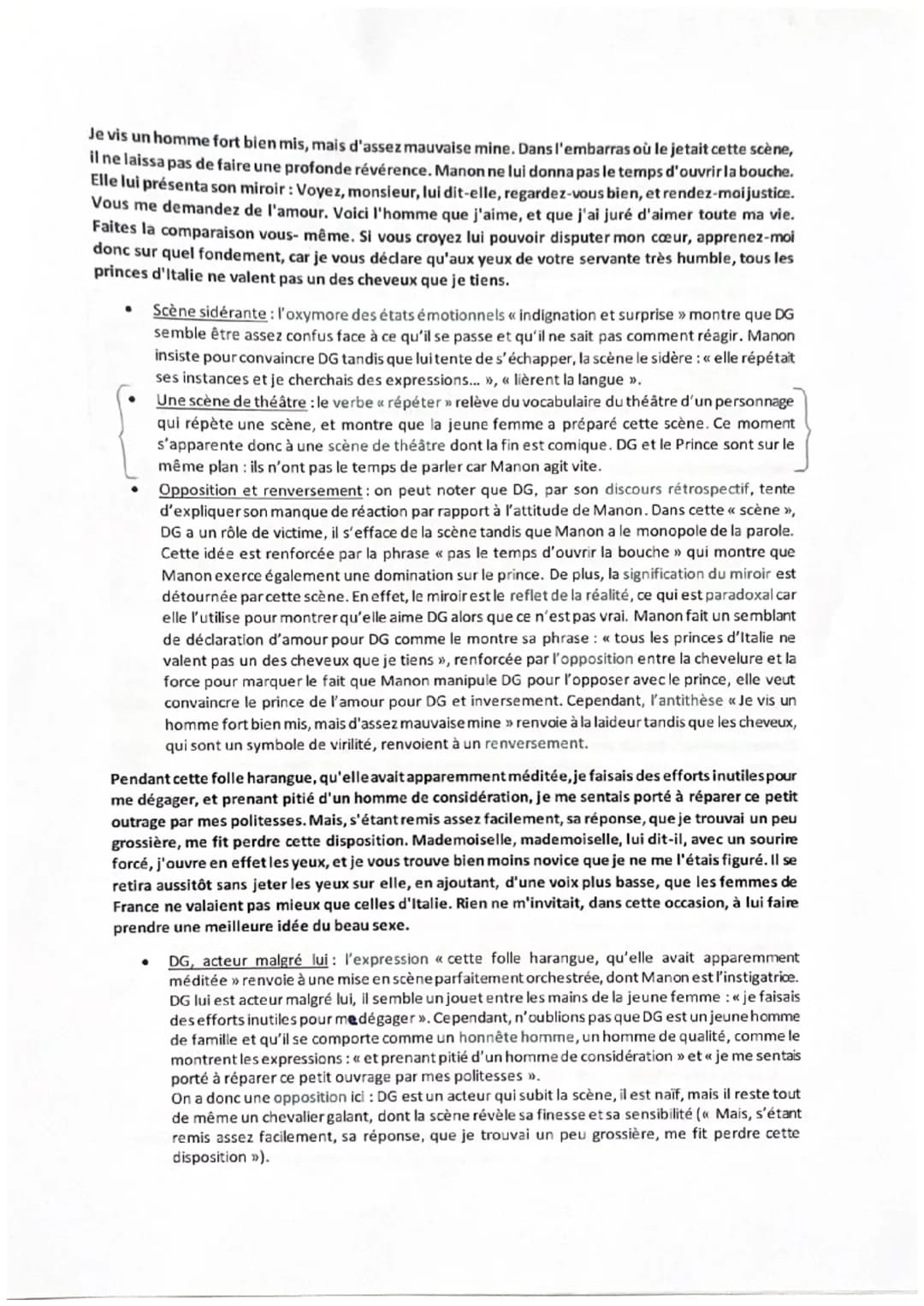 Texte not
« Scène du miroir », Manon Lescaut - Analyse linéaire
Du latin libertinus qui signifie « esclave affranchi», le libertin est un in