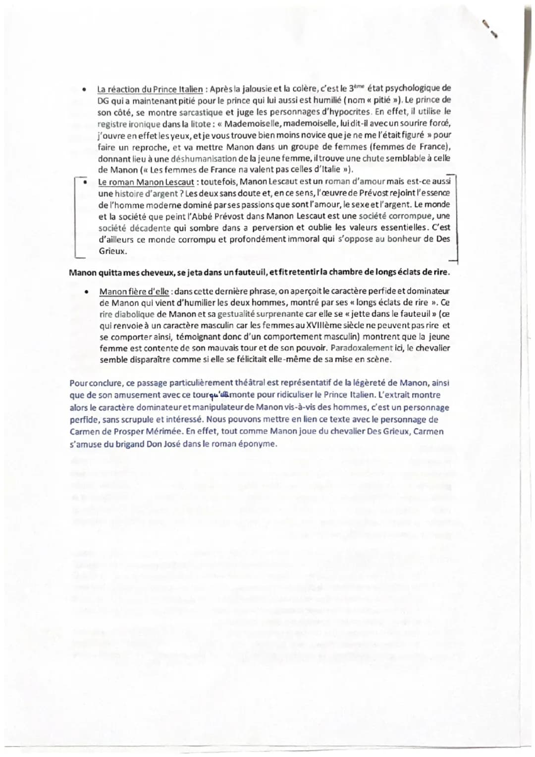 Texte not
« Scène du miroir », Manon Lescaut - Analyse linéaire
Du latin libertinus qui signifie « esclave affranchi», le libertin est un in