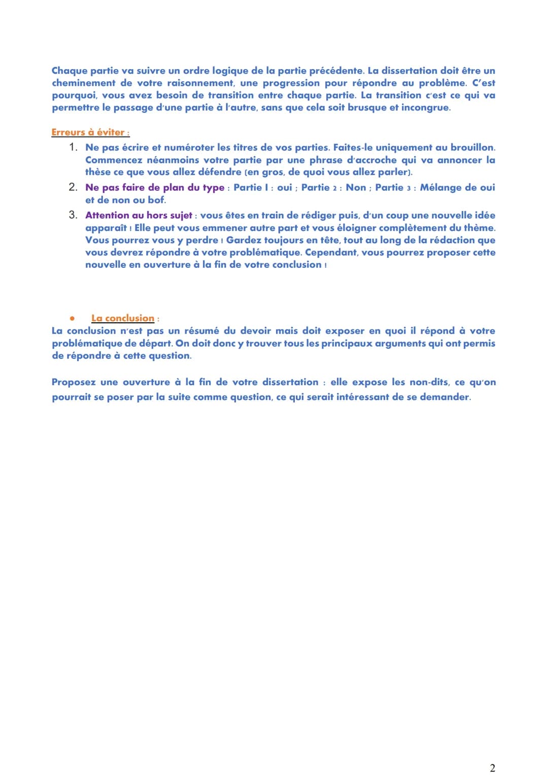 Méthodologie de la Dissertation en philosophie
● Votre brouillon :
Dans un premier temps, vous allez analyser le sujet : Identifier et analy