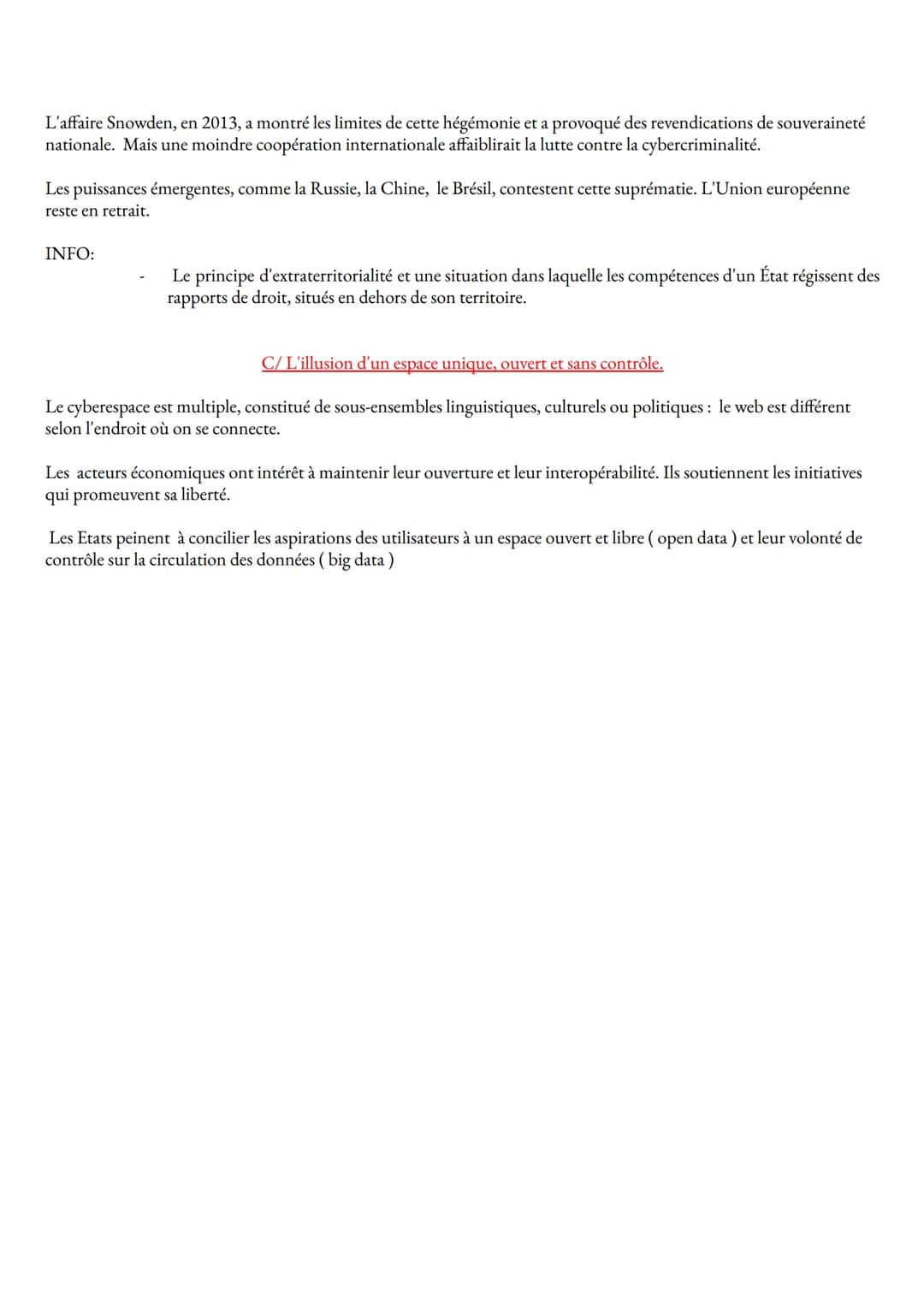 
<h2 id="iunespacevirtuelauxenjeuxterritoriaux">I/ Un espace virtuel aux enjeux territoriaux</h2>
<h3 id="aunespacedifficiledfinir">A/ Un es