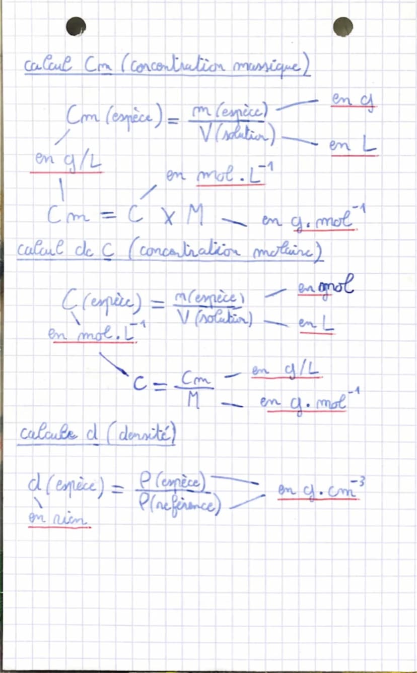 NA = nombre d'avogacho = 6, 02.102³ mol "
calcul N (montre d'ortites)
Nentites) = m (entités) × Na
NA
en mol
chapistre C₁: Grondans P-C
et q