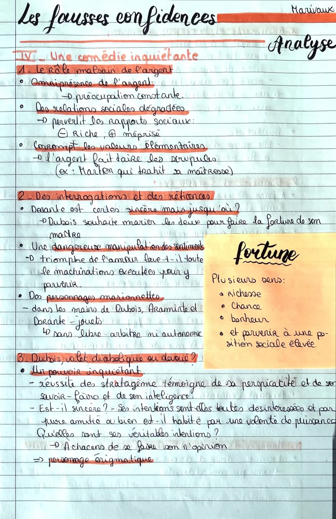 Les Fausses confidences
Présentation
-1737
- Pièce qui parle des décisions et de leurs importances
Comment ne pas rater sa vie?
Une journée 