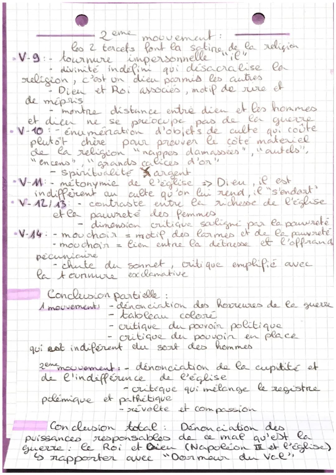 Francais
annalyse linéaire n°6: Le Mal
guerre et la
Comment Rimbaud dénonce la
religion dans
son poème "Le Mal" ?
Situation du poème: œuvre 