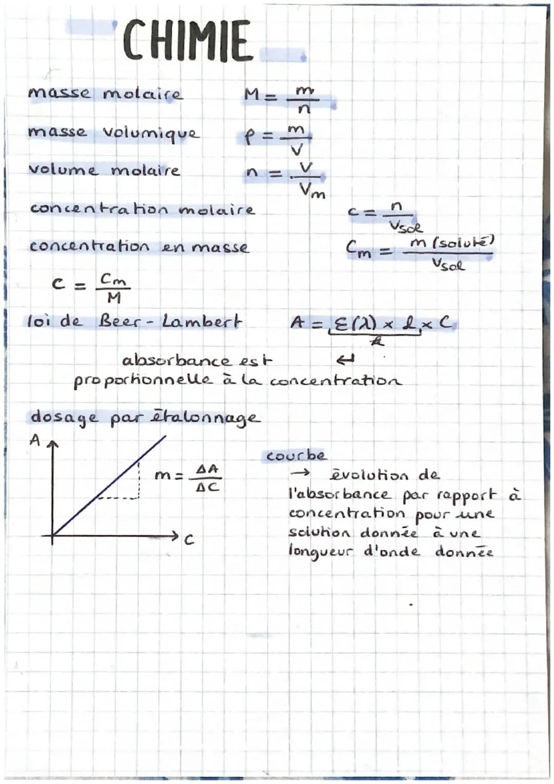 transformations de la matière 