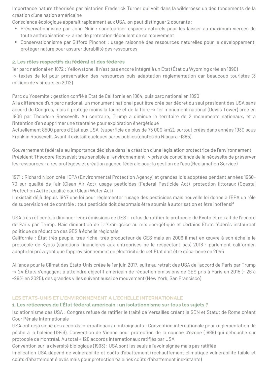 # Séquence 4 - L'environnement, entre exploitation
et protection

QU'EST CE QUE L'ENVIRONNEMENT
Mot "environnement" apparait au XIIIeS en Fr