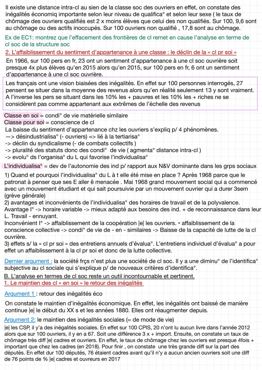 Introduction :
Le niveau de revenu dépend de la CSP. En effet les CPIS ont des pos° hiérarchiques > aux Pl
qui eux mm ont 1 posiº hiérarchiq