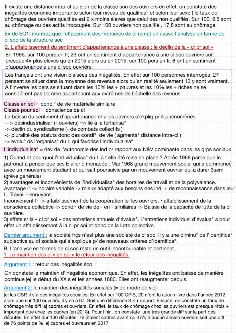 Introduction :
Le niveau de revenu dépend de la CSP. En effet les CPIS ont des pos° hiérarchiques > aux Pl
qui eux mm ont 1 posiº hiérarchiq