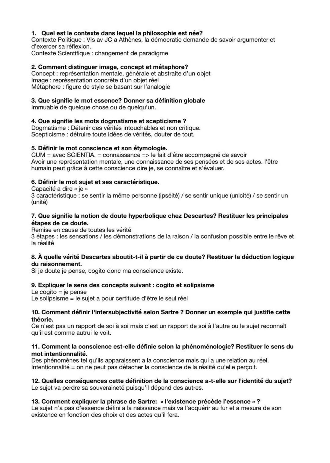 1. Quel est le contexte dans lequel la philosophie est née?
Contexte Politique: VIs av JC a Athènes, la démocratie demande de savoir argumen