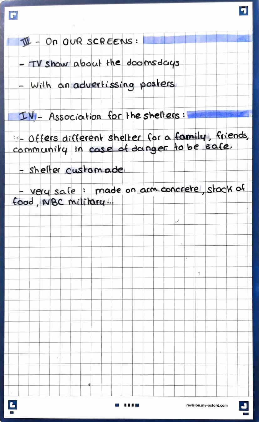 Anglais
Public and private space
DEFINITIONS:
Public and private space :
→Geographical perspective:
only some people.
Privale space place wh