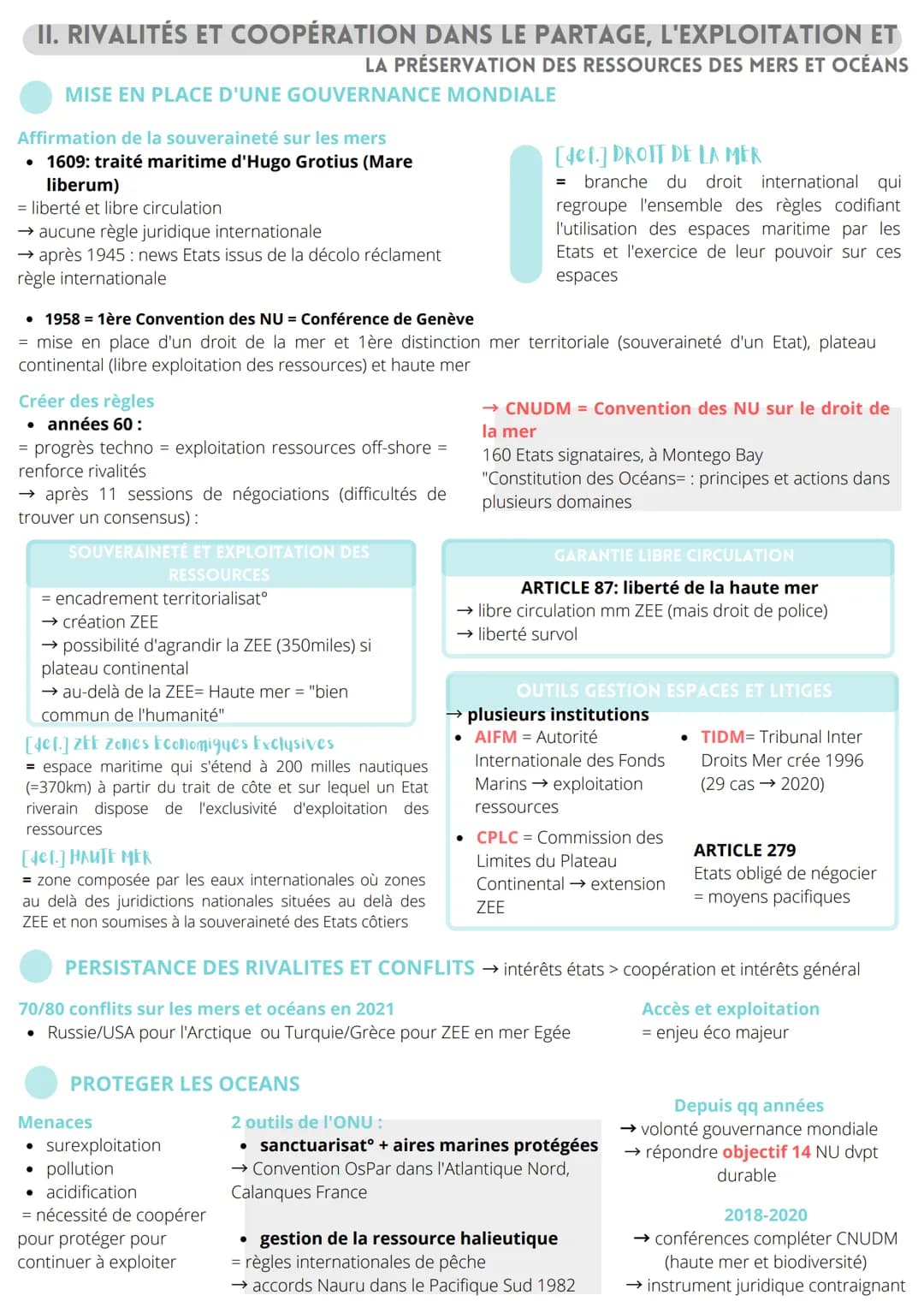 DE NEW ESPACES DE CONQUÊTES
Enjeux diplomatiques et coopération
AXE 2
mais faibles connaissances et fragilité des milieux
= nécessité de coo