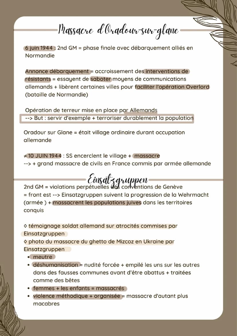 Histoire
INTRO:
Chapitre 3
LA SECONDE GUERRE
MONDIALE
2nd guerre mondiale = confit d'une ampleur
inégalée à cause de la violence qu'elle a d