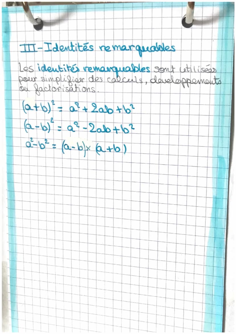 C
me
MATHS
I-Definitions
-factoriser et
développer
Developper: transformer in product
ем somime
Ди
difference.
Factoriser: transformer une s