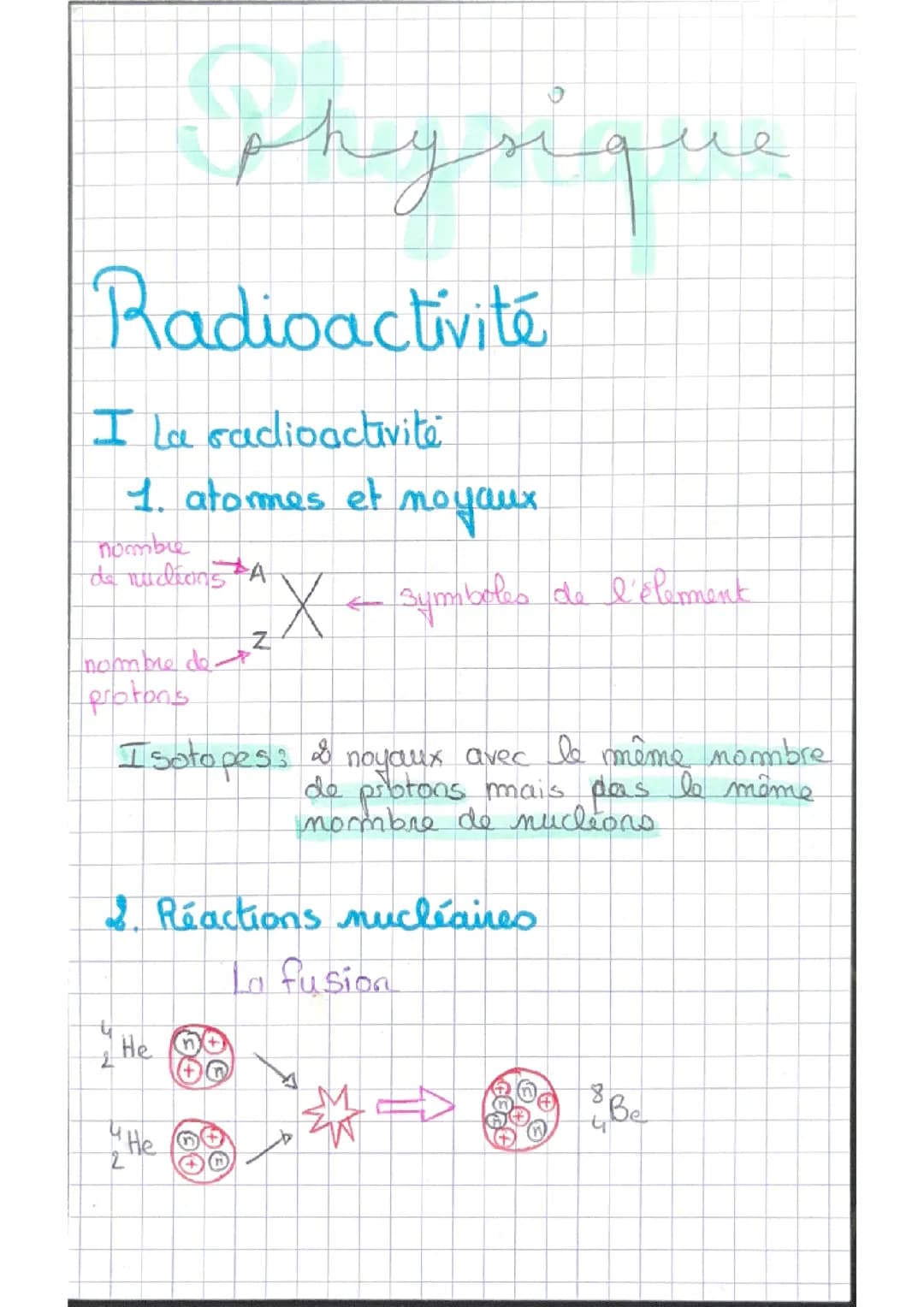 La Radioactivité 