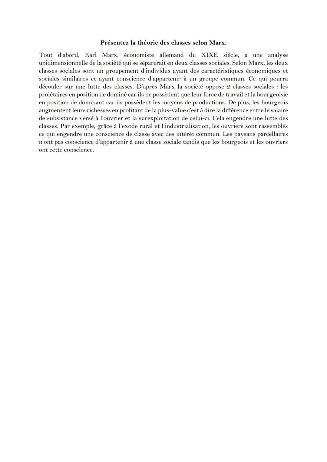 EC1-STRATIFICATION SOCIALE
Quels sont les caractéristiques des groupes de statut chez Weber.
Les groupes de statut, sont les groupements d'i