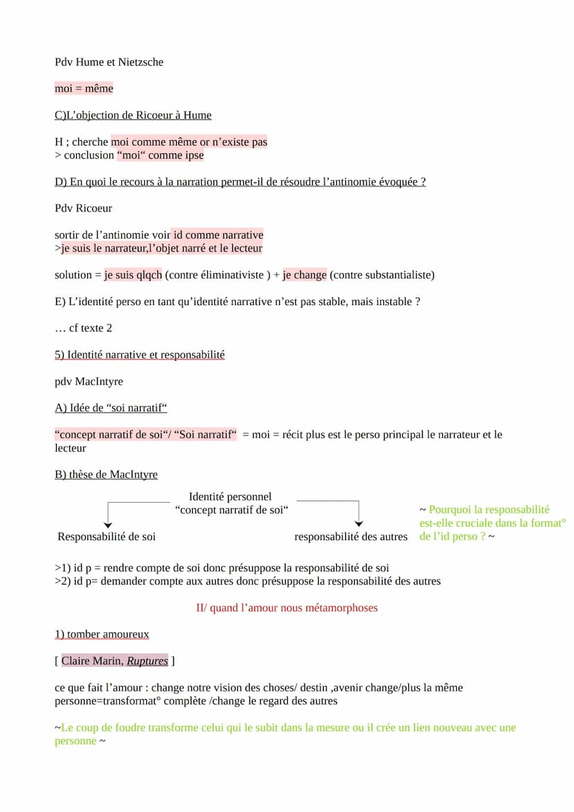 Introduction
Chapitre 2 : Les métamorphose du moi
métamorphose = tt transformatᵒ d'un état vers un autre. Cela peut ê une transformatᵒ posit