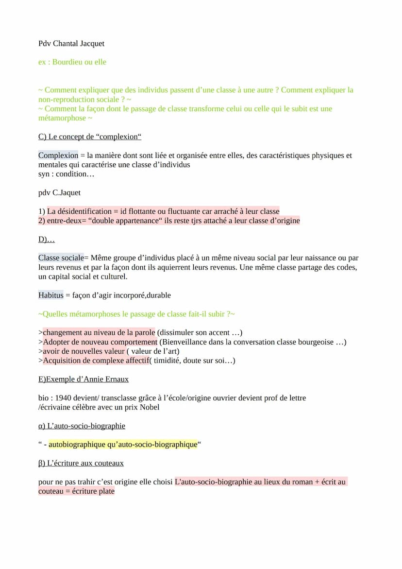 Introduction
Chapitre 2 : Les métamorphose du moi
métamorphose = tt transformatᵒ d'un état vers un autre. Cela peut ê une transformatᵒ posit