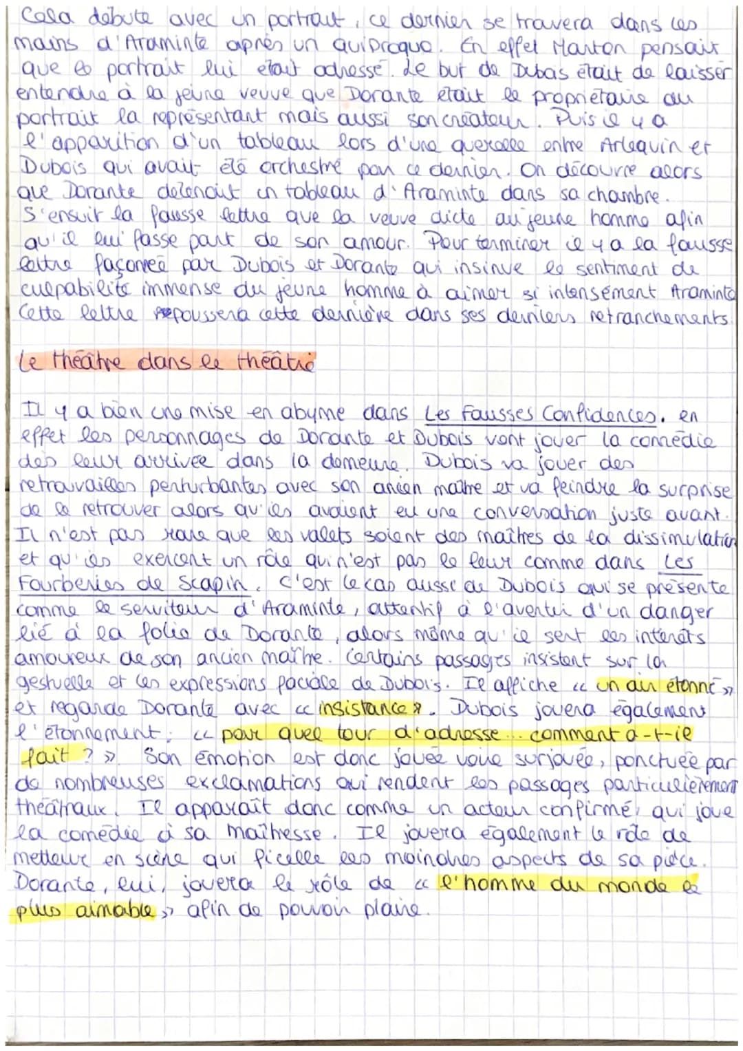 Les fausses Confidences
manipulation des personnages
Dans le theatre de Marivaux, beaucoup de personnages se trouvent
manipuler par Dubois e