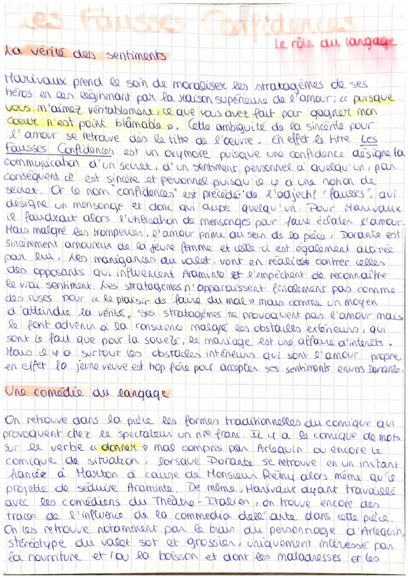 Les fausses Confidences
manipulation des personnages
Dans le theatre de Marivaux, beaucoup de personnages se trouvent
manipuler par Dubois e