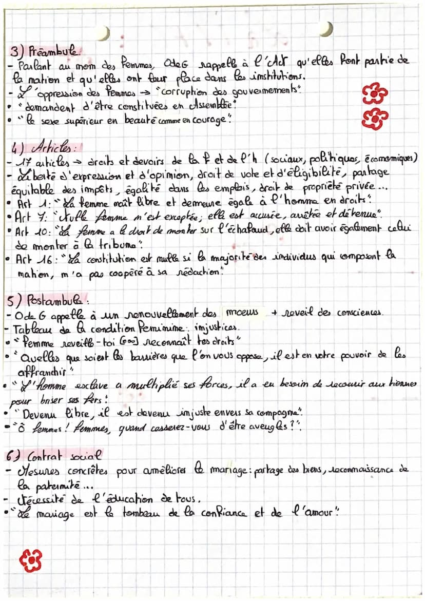 P
€43
Introduction:
Au XVIII° siècle le mouvement des Lumières se développe en France of in de
lutter contre l'obscurantisme et l'intoléranc