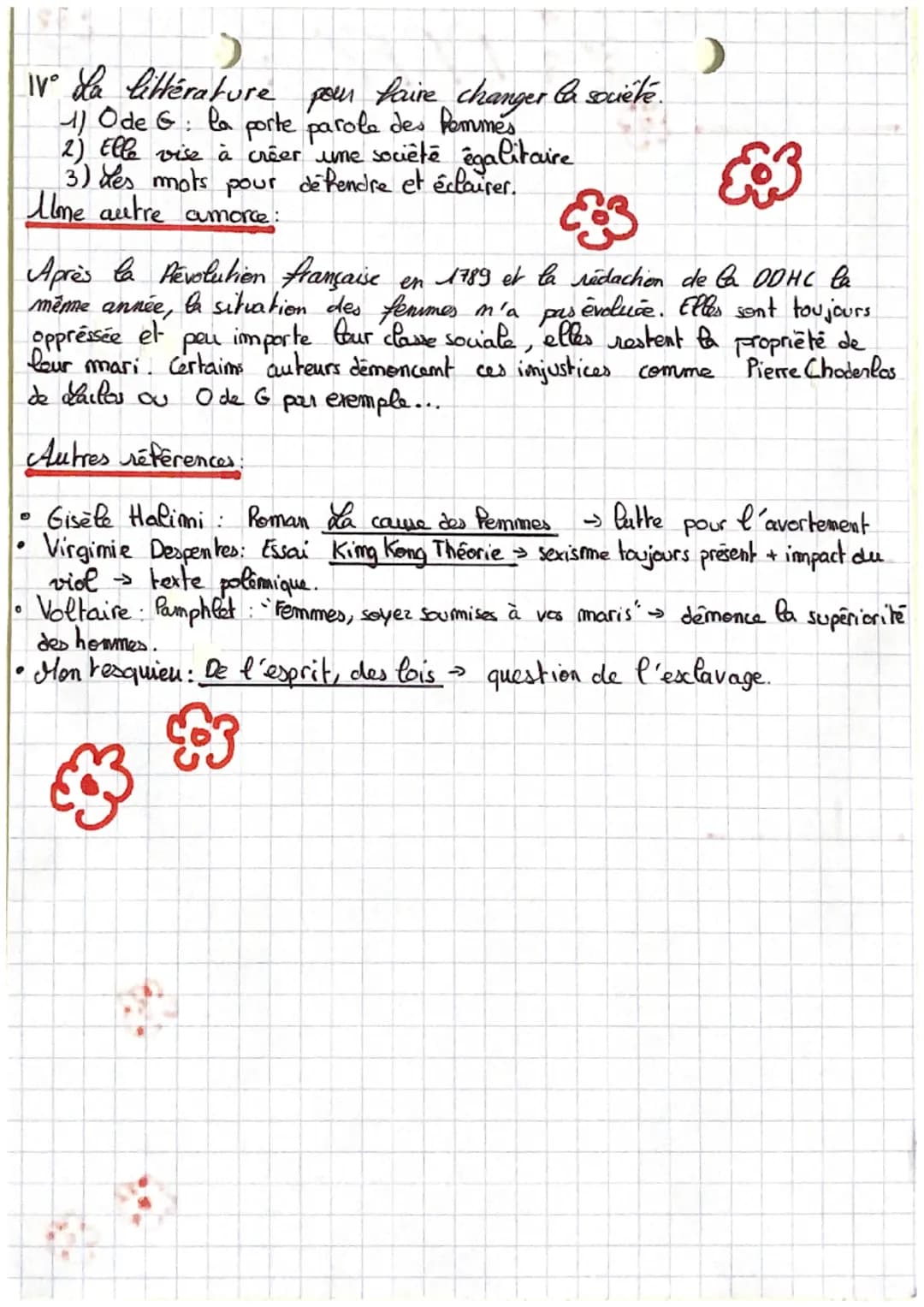 P
€43
Introduction:
Au XVIII° siècle le mouvement des Lumières se développe en France of in de
lutter contre l'obscurantisme et l'intoléranc