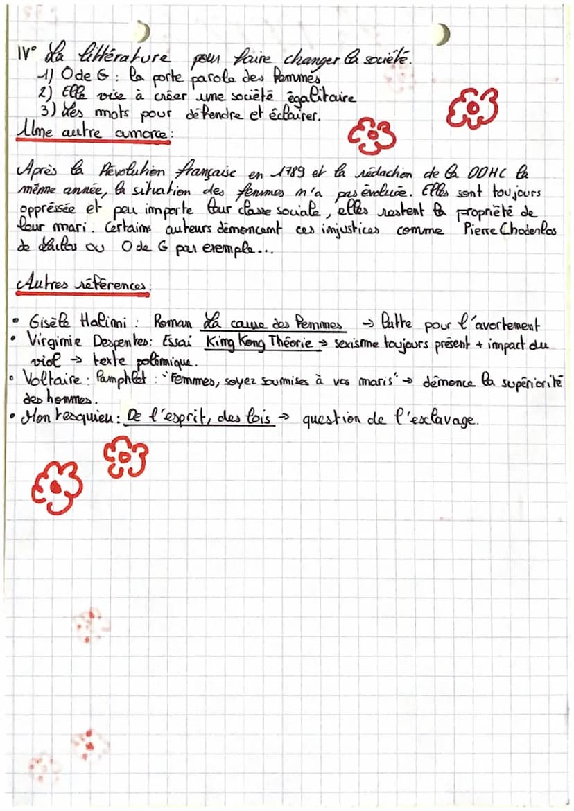 P
€43
Introduction:
Au XVIII° siècle le mouvement des Lumières se développe en France of in de
lutter contre l'obscurantisme et l'intoléranc