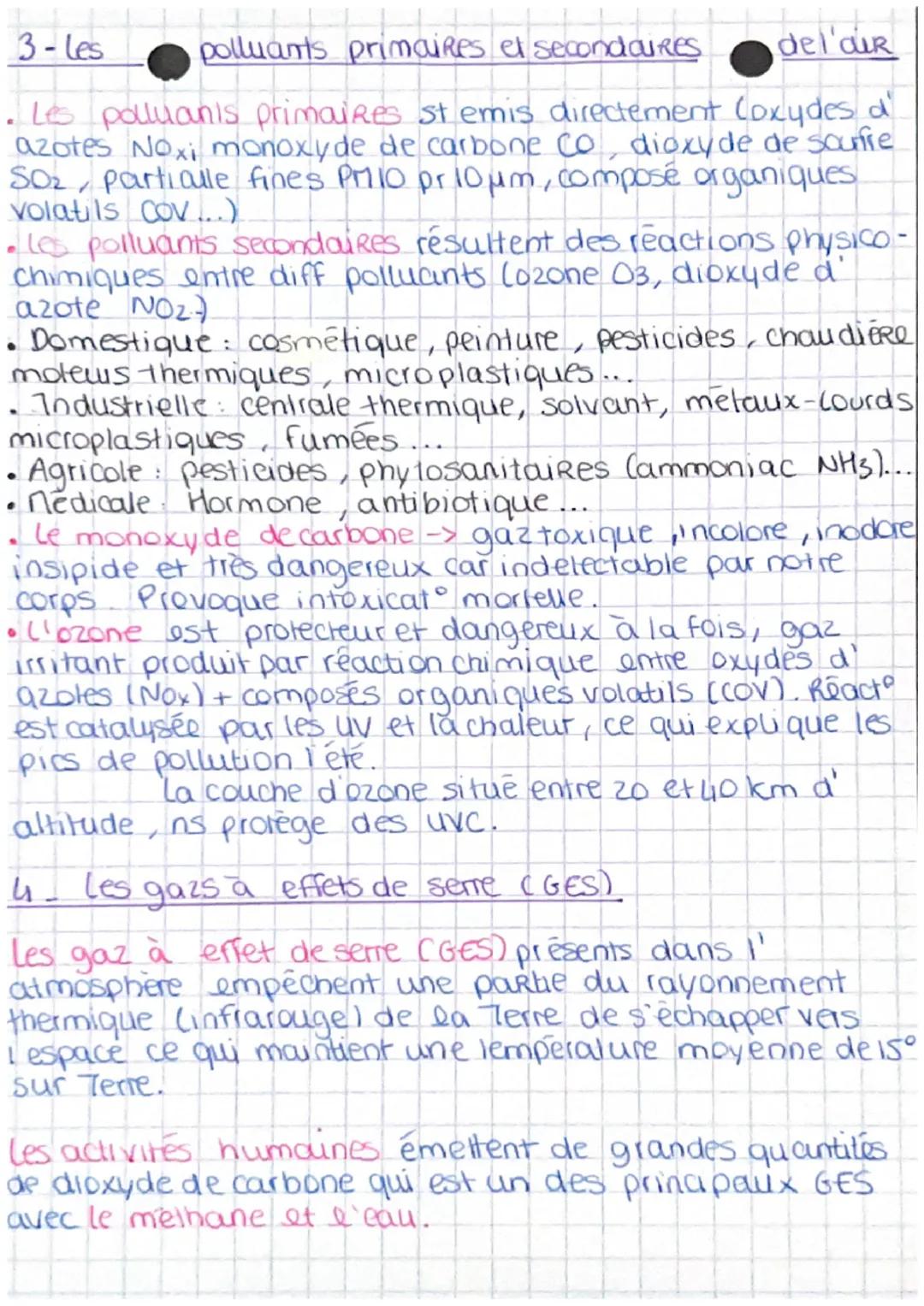 physique
Xi ni
la qualité de l
nrot
air
1. L'air.
La fraction molaire d'un constituant est le rapport de sa
quantité de matière sur la quant