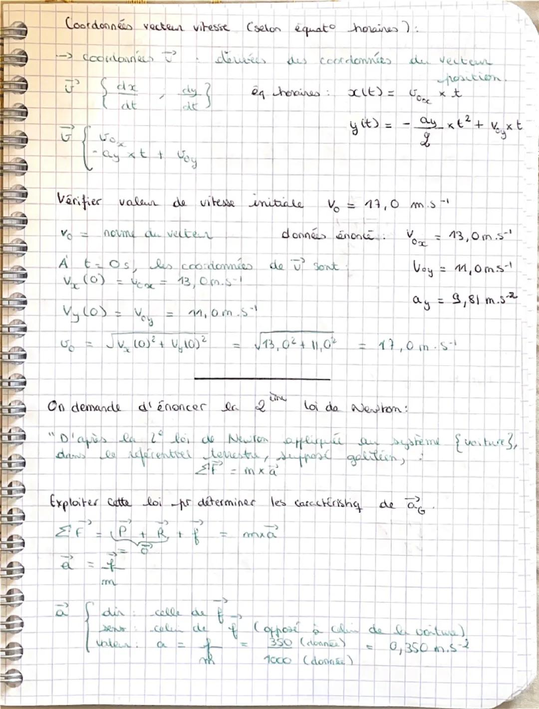 Chapitre 1, recap

* référenhets : terrestre, geocentrique, heliocentrique

* coordonnées vecteur position: $O\vec{M}(t) = \begin{pmatrix} x