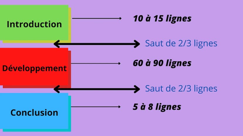 Le commentaire composé . Introduction
Développement
Conclusion
10 à 15 lignes
Saut de 2/3 lignes
60 à 90 lignes
Saut de 2/3 lignes
5 à 8 lig