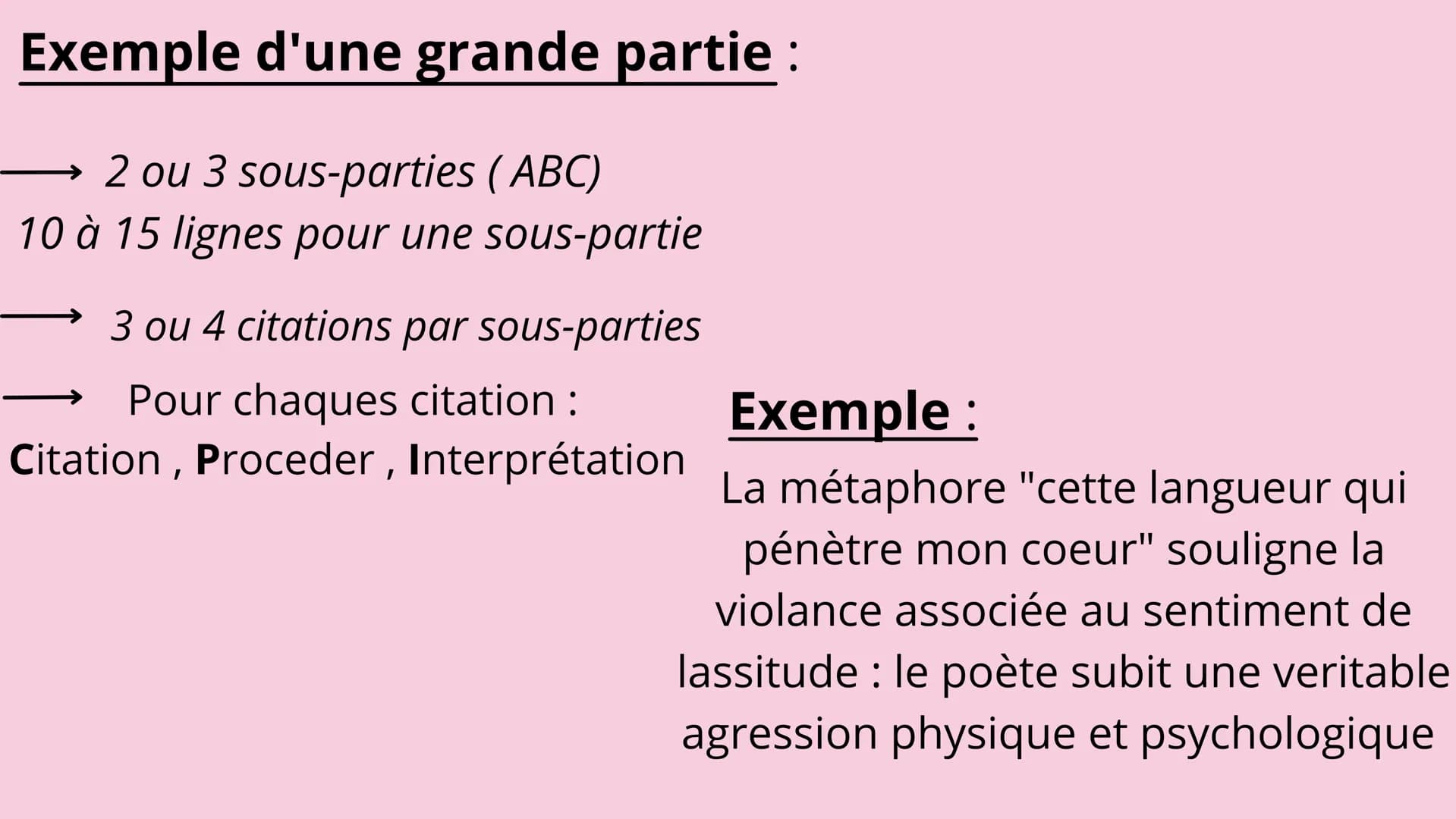 Le commentaire composé . Introduction
Développement
Conclusion
10 à 15 lignes
Saut de 2/3 lignes
60 à 90 lignes
Saut de 2/3 lignes
5 à 8 lig