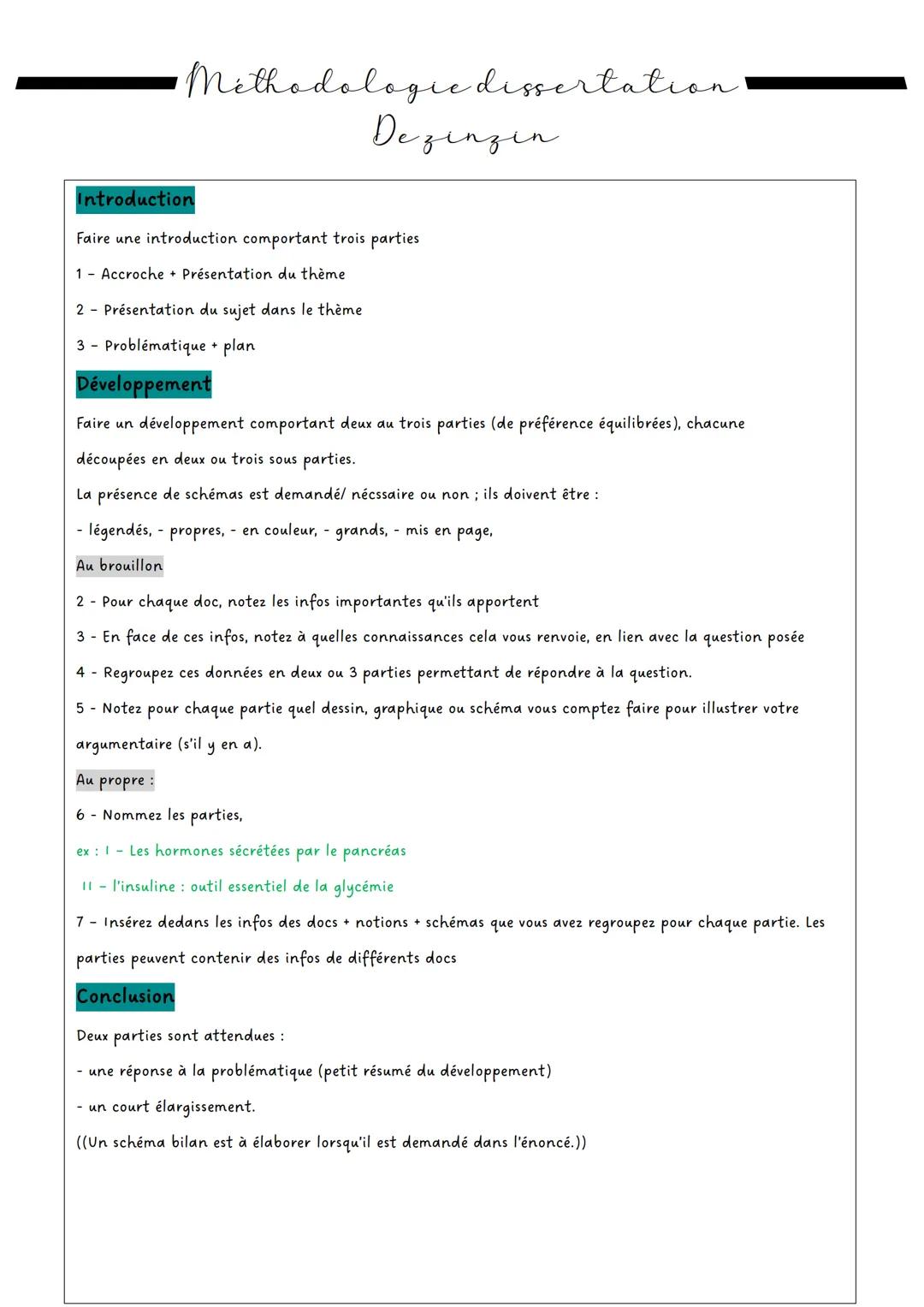 Méthodologie dissertation
Dezenzen
Introduction
Faire une introduction comportant trois parties
1 Accroche Présentation du thème
2- Présenta